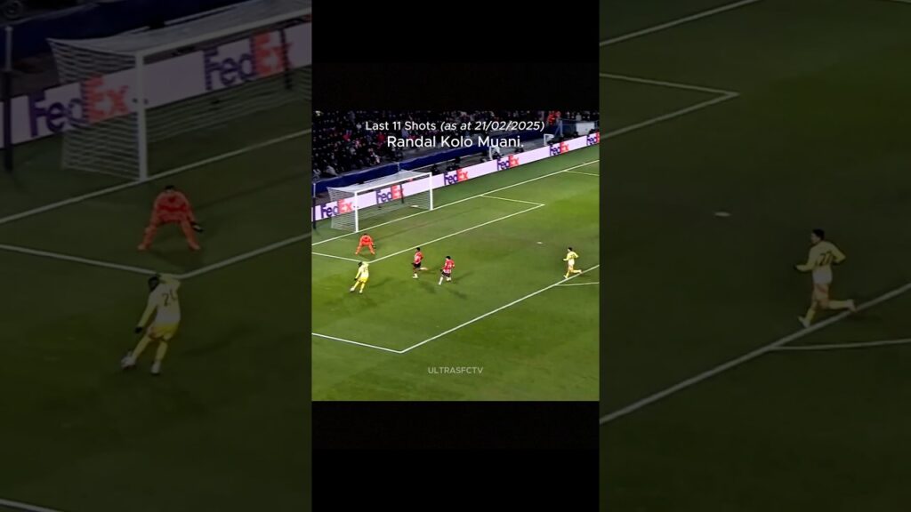 I found Randal Kolo Muani’s Last 11 Shots…