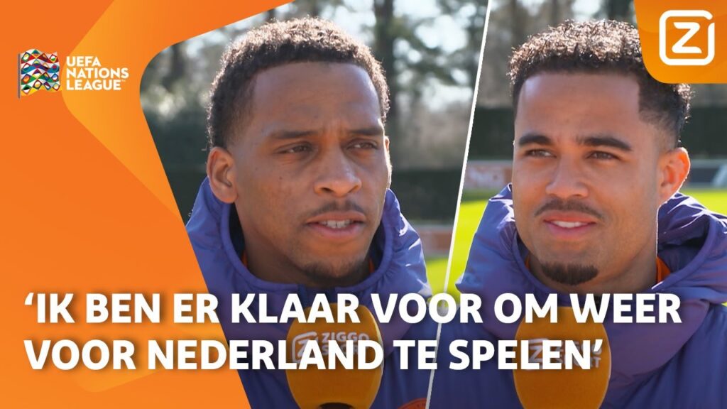 Jurriรซn Timber en Justin Kluivert blikken vooruit op het tweeluik tegen Spanje ๐ | Interview Jurriรซn Timber en Justin Kluivert blikken vooruit op het tweeluik tegen Spanje ๐ | Interview