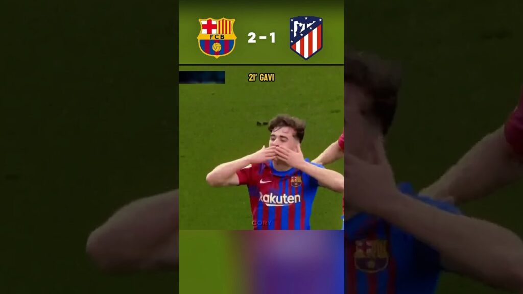 Barcelona Triumphs Over Atlético Madrid! 🔥 4-2 Victory in LaLiga 2022!