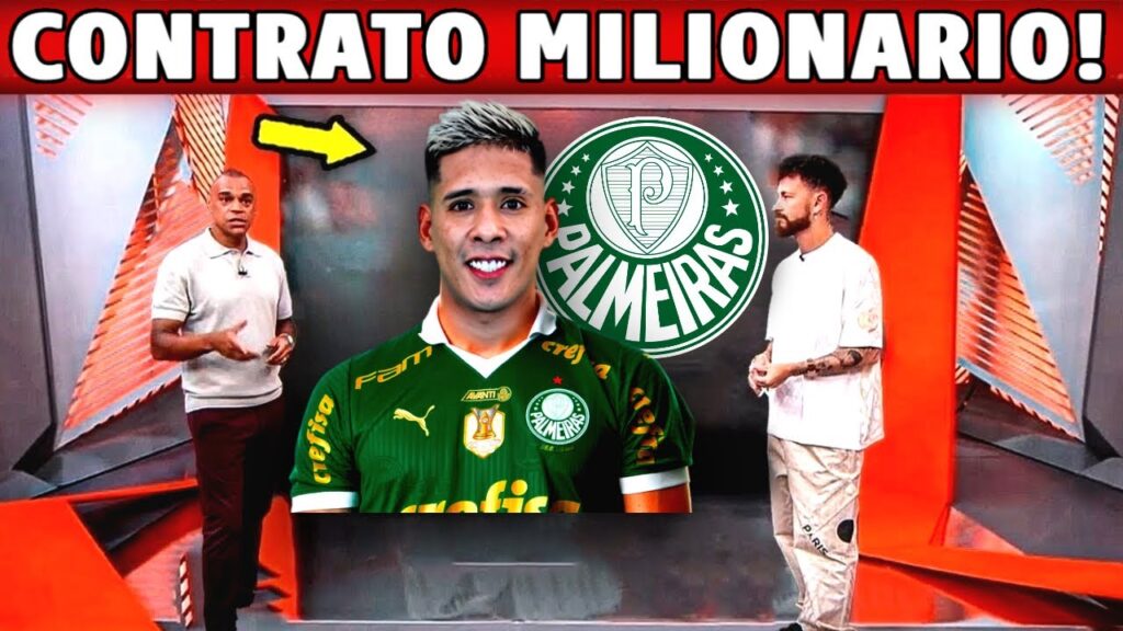 🚨 BOMBA! ESPN CONFIRMOU! PALMEIRAS ANUNCIA CONTRATAÇÃO DE PESO! ÚLTIMAS NOTÍCIAS DO PALMEIRAS HOJE!