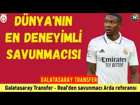 Galatasaray Transfer⚽️David Alaba Galatasaray #galatasaray #davidalaba #ardagüler #alaba #realmadrid