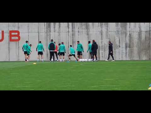 Aitor Paredes y Oihan Sancet entrenan con el grupo y apuntan al partido ante Osasuna