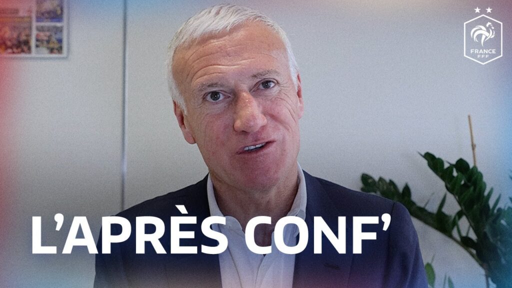 L'après conf' avec Didier Deschamps