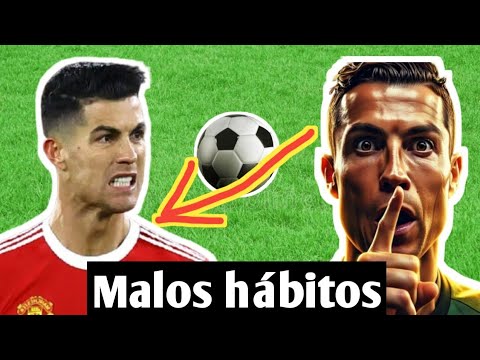 Los 5 malos hábitos de Cristiano Ronaldo! /video de fútbol. Cosas de futbol