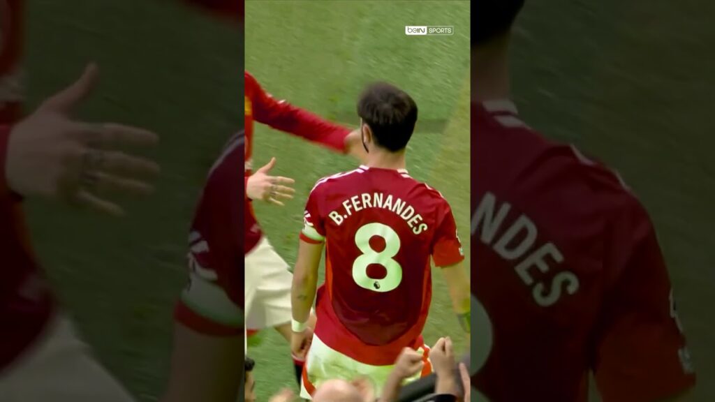 🚀 Bruno Fernandes'den Müthiş Bir Frikik Golü! #shorts #premierleague #brunofernandes