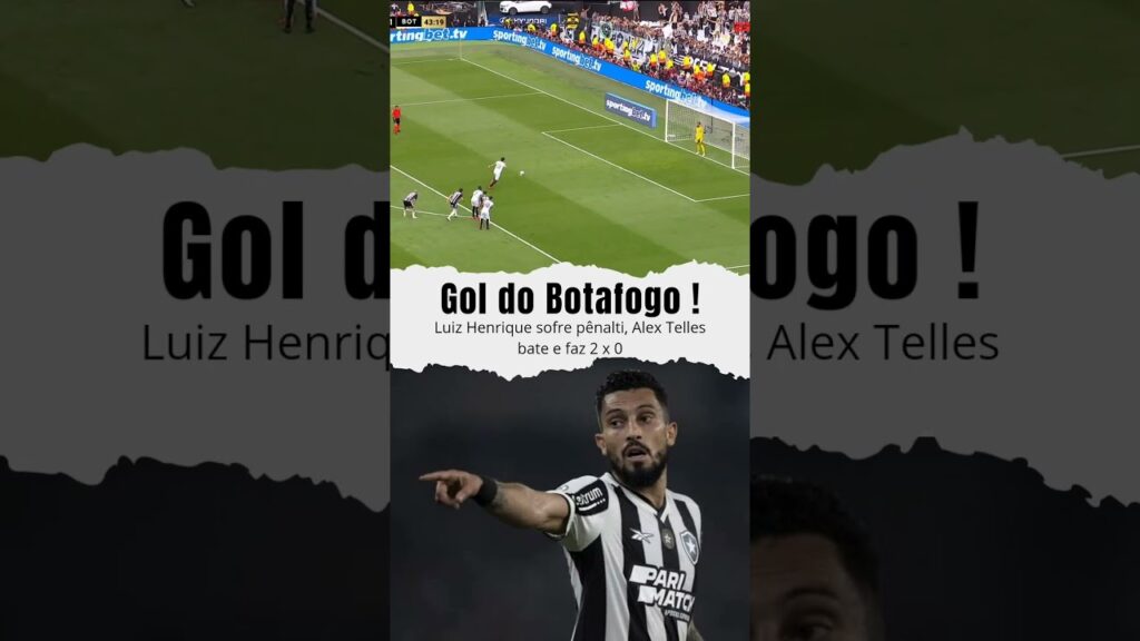 Gol do Botafogo! Alex Telles