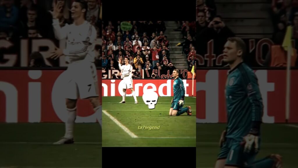 Neuer & Cristiano what's a revenge ☠️🥶#football #shorts #ronaldo #vairalshort