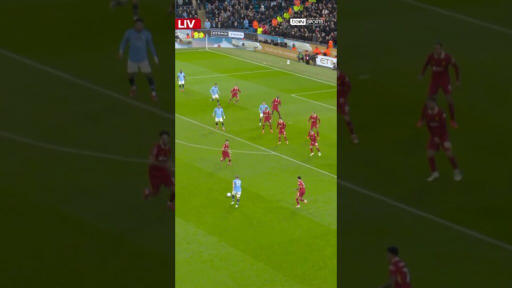 Kevin De Bruyne'nin Liverpool Kalesine Gönderdiği Şut! 😨 #shorts