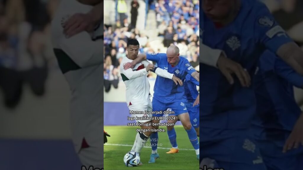 Momen Ruben Dias jadi bodyguard dadakan Ronaldo