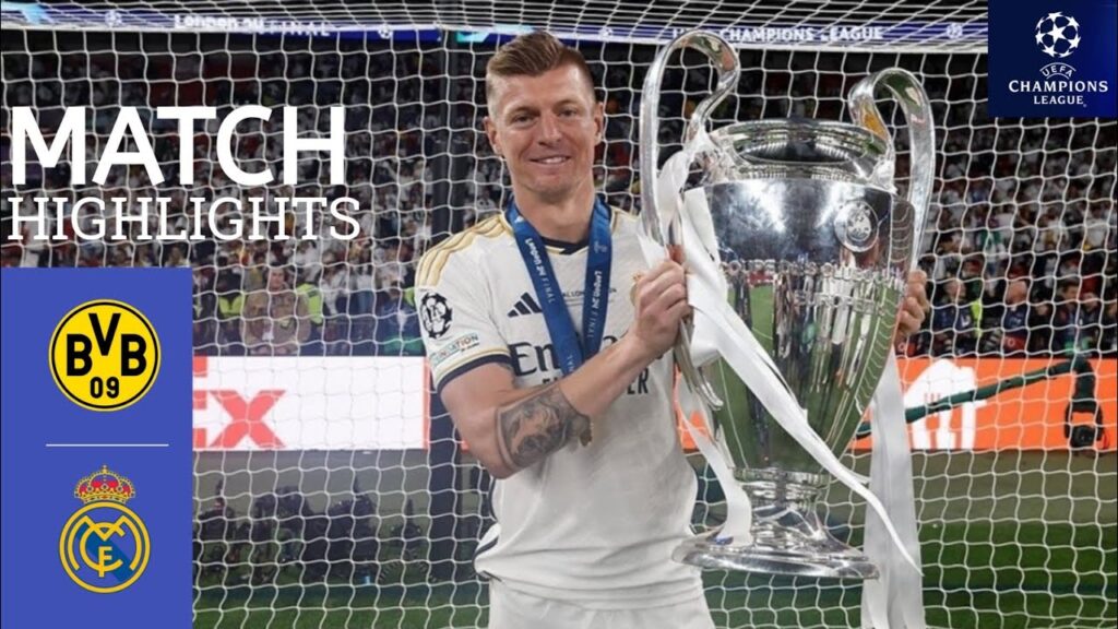 Borussia Dortmund vs Real Madrid 0-2 | FINAL UCL 2024 | Highlights