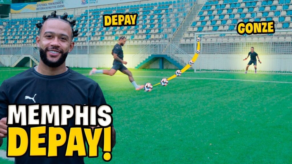 DESAFIO de FINALIZAÇÃO com MEMPHIS DEPAY! E teve LIGAÇÃO pro NEYMAR!! ABSURDO! DESAFIO de FINALIZAÇÃO com MEMPHIS DEPAY! E teve LIGAÇÃO pro NEYMAR!! ABSURDO!