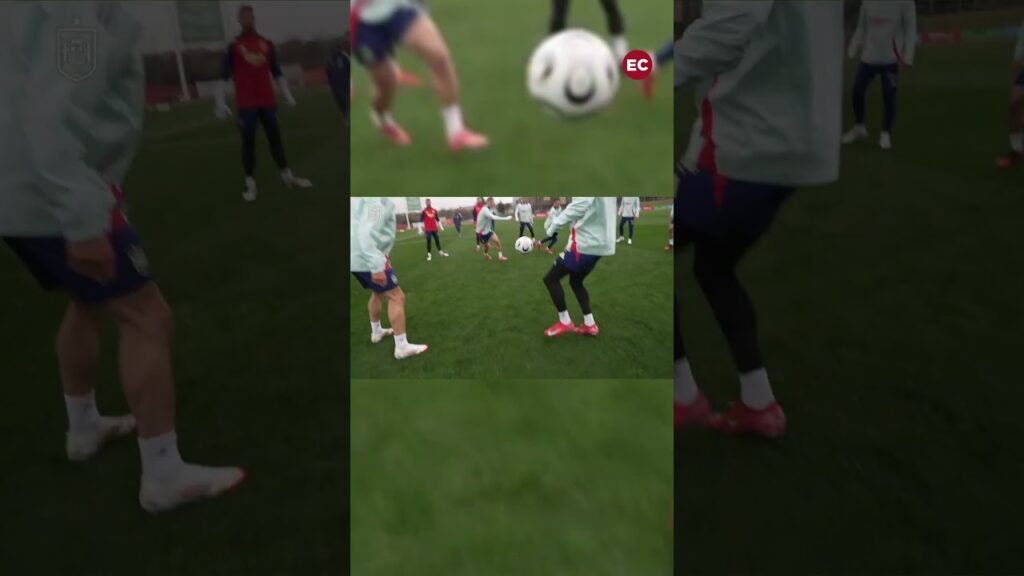 El vacile de Unai Simón a Nico Williams con caño incluido