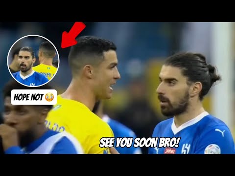 Cristiano Ronaldo meets Rúben Neves before returning to Portugal! 🇵🇹⚽️