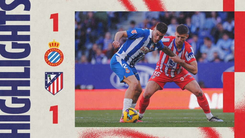 HIGHLIGHTS | Espanyol 1-1 Atlético de Madrid | ⚽ Azpilicueta | 24/25 LaLiga - MD29