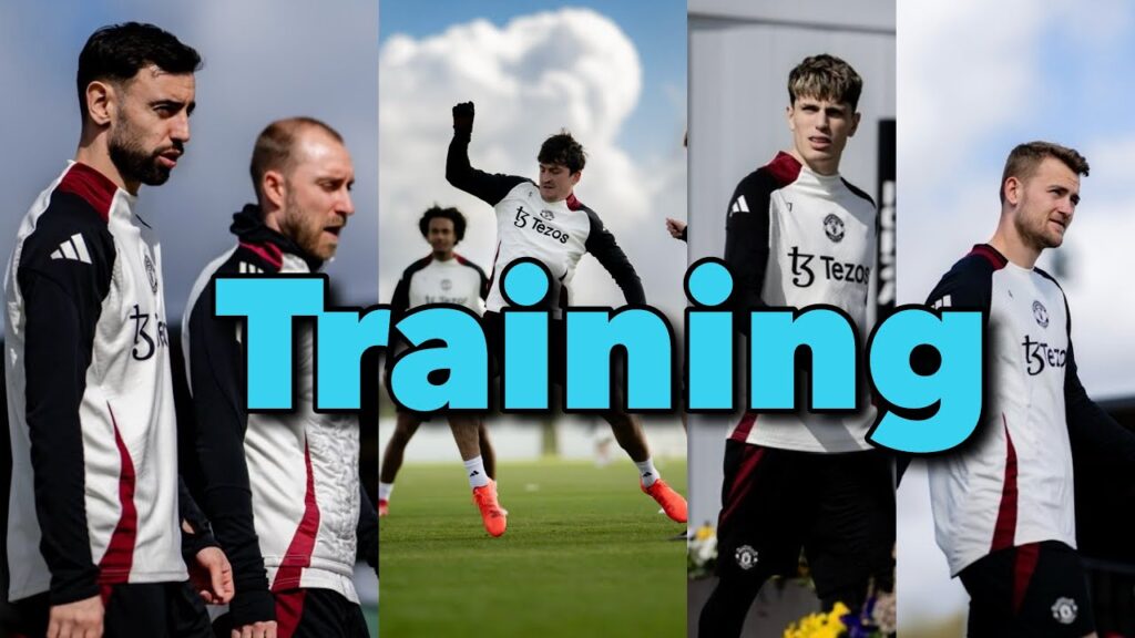 Manchester United Training 28th Mar: Harry Maguire, Mount, Zirkzee, Garnacho | Work For Forest Clash Manchester United Training 28th Mar: Harry Maguire, Mount, Zirkzee, Garnacho | Work For Forest Clash