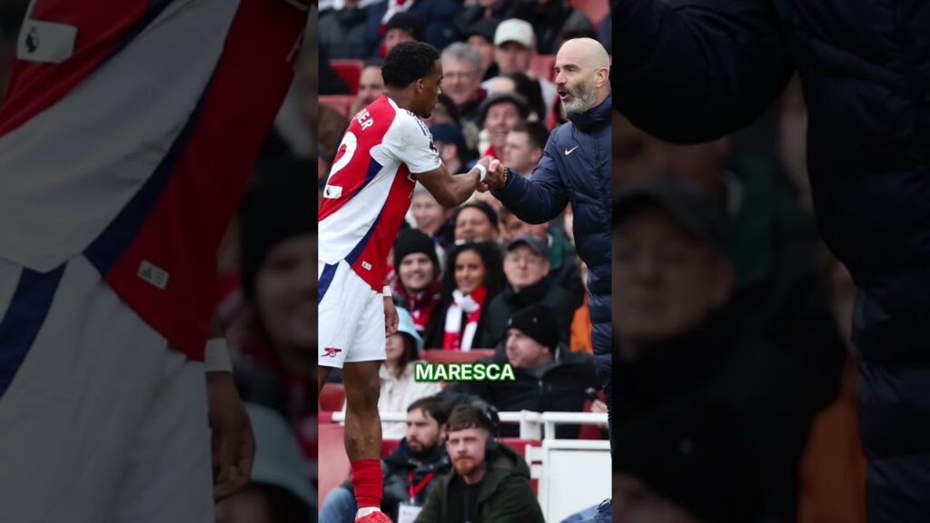 Jurrien Timber 'EMBARRASSED' Enzo Maresca with a brutal two-word putdown 😲 #timber #arsenal