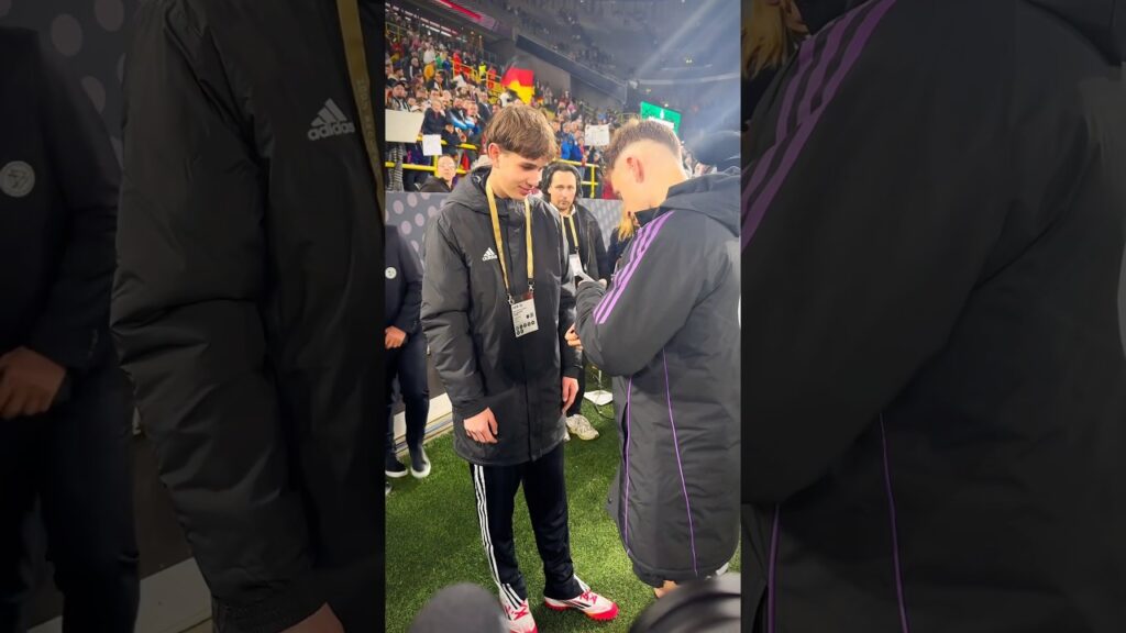 Der beste Assist kam vom Balljungen ❤️‍🔥