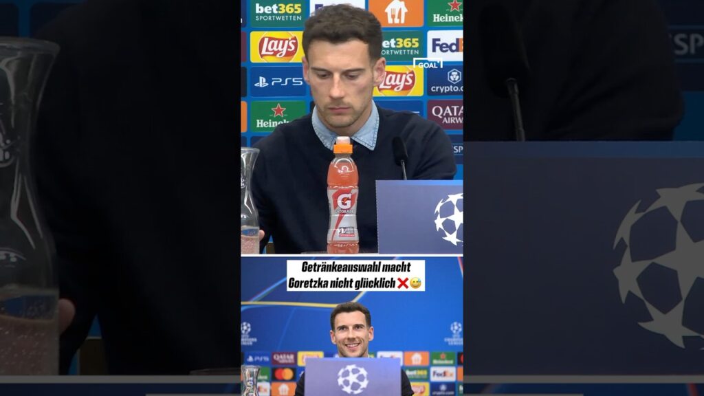 Goretzka macht den Ronaldo 😂