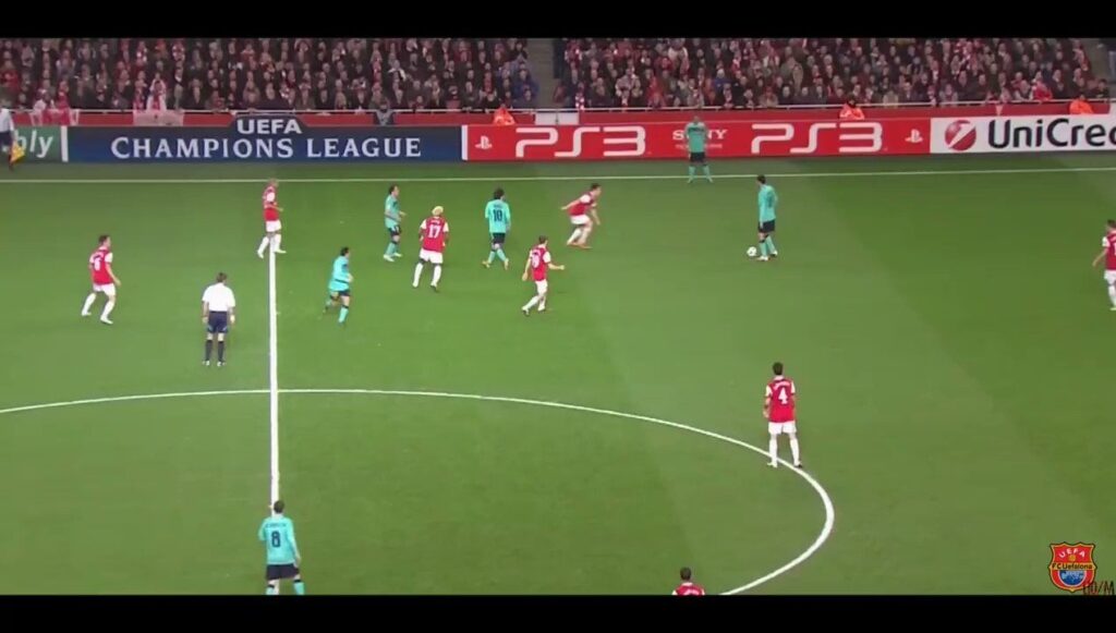 But but Van Persie red card…