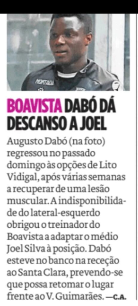 Boavista na imprensa desportiva - 08/03/2025