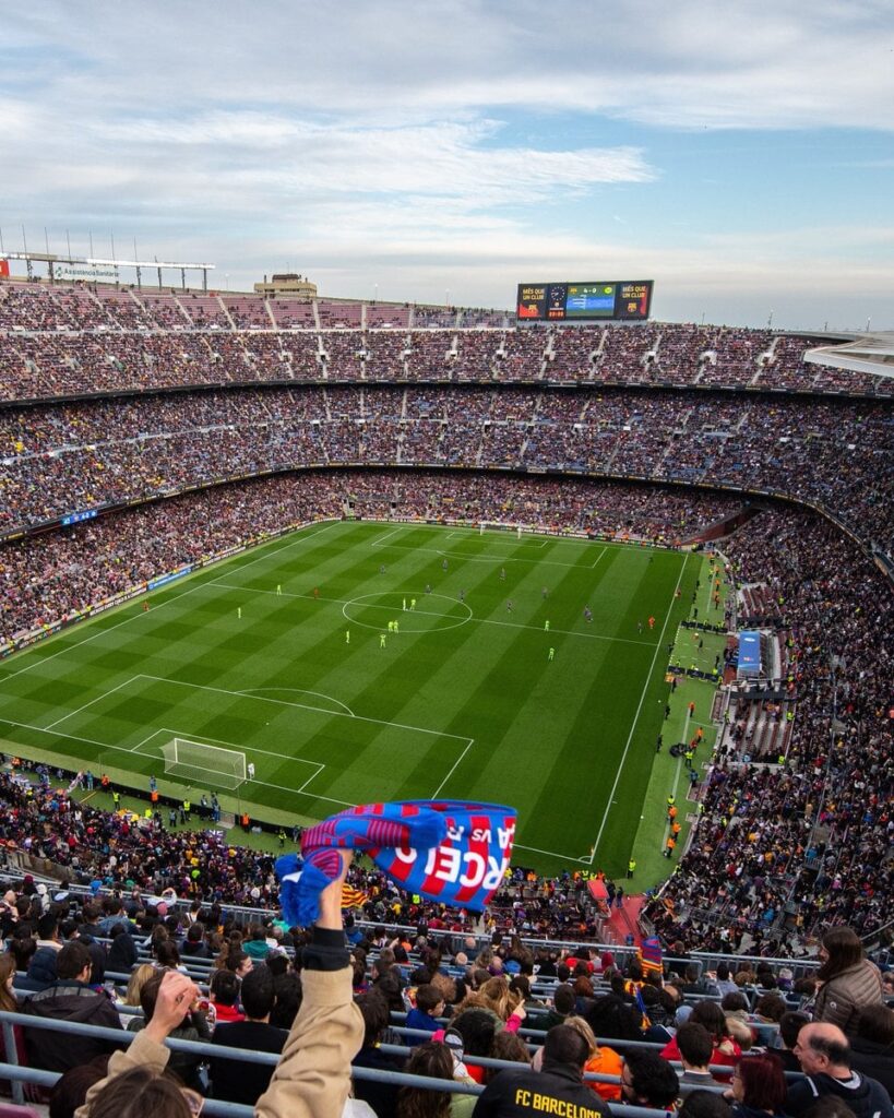 91,648 fans at Camp Nou