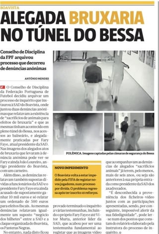 Boavista na imprensa desportiva - 22/03/2025