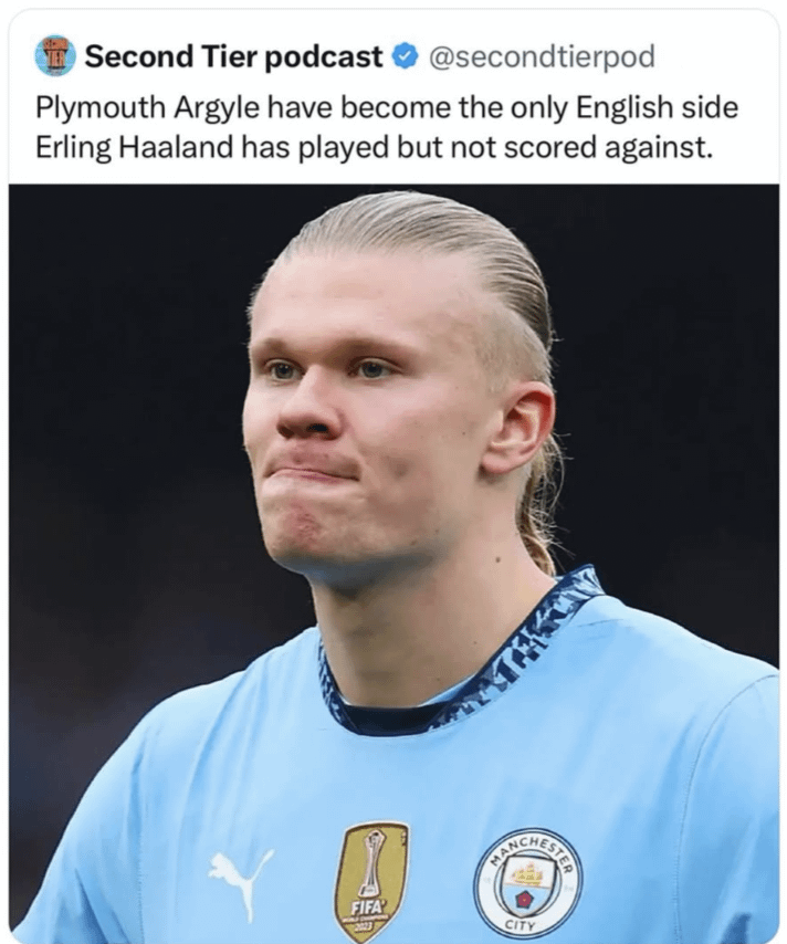 What a claim to fame that is!