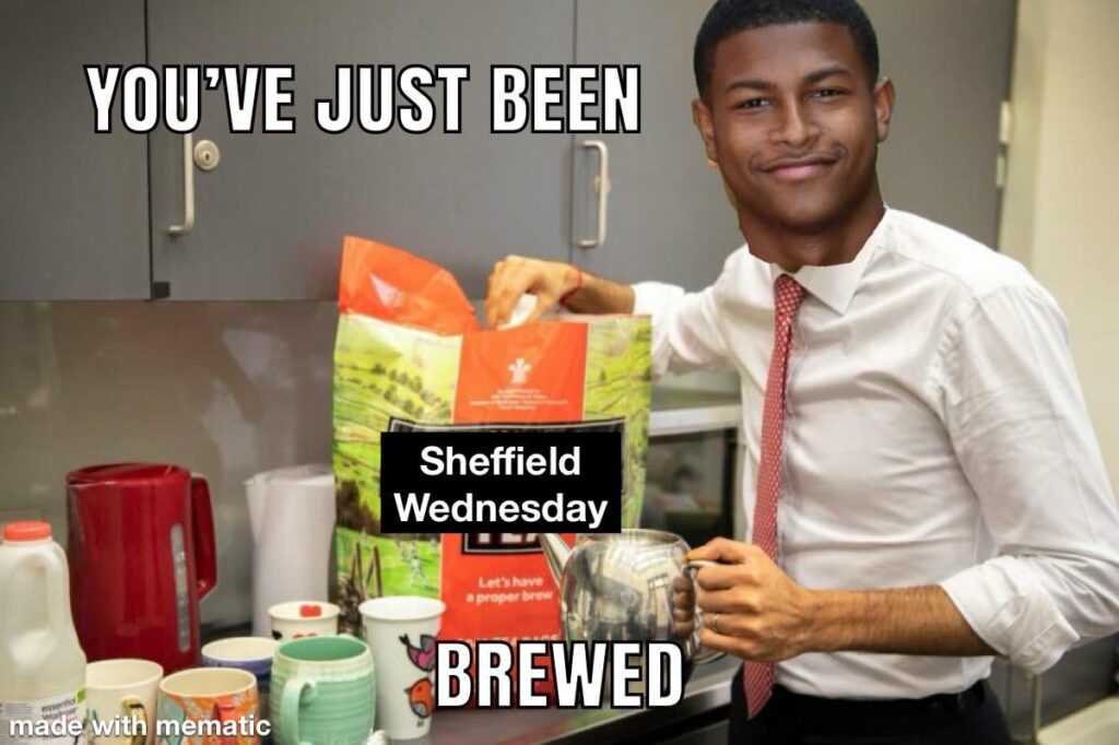 Sorry Sheffield Wednesday