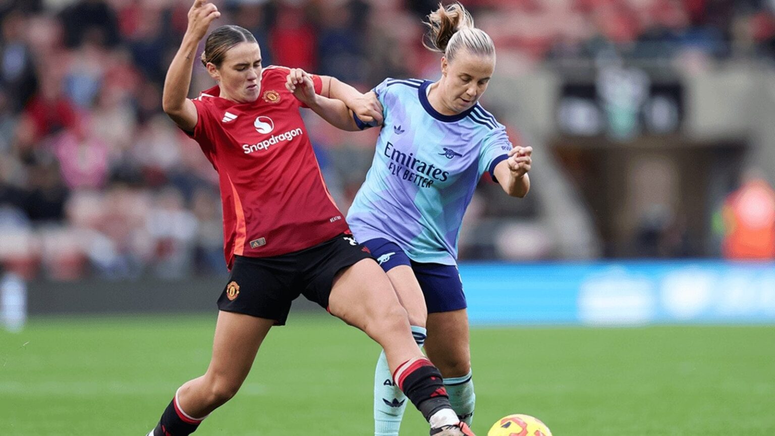 Our last fixture of the season will take place at Emirates Stadium as we take on Manchester United on Saturday, May 10, with a confirmed kick-off time of 12.30pm