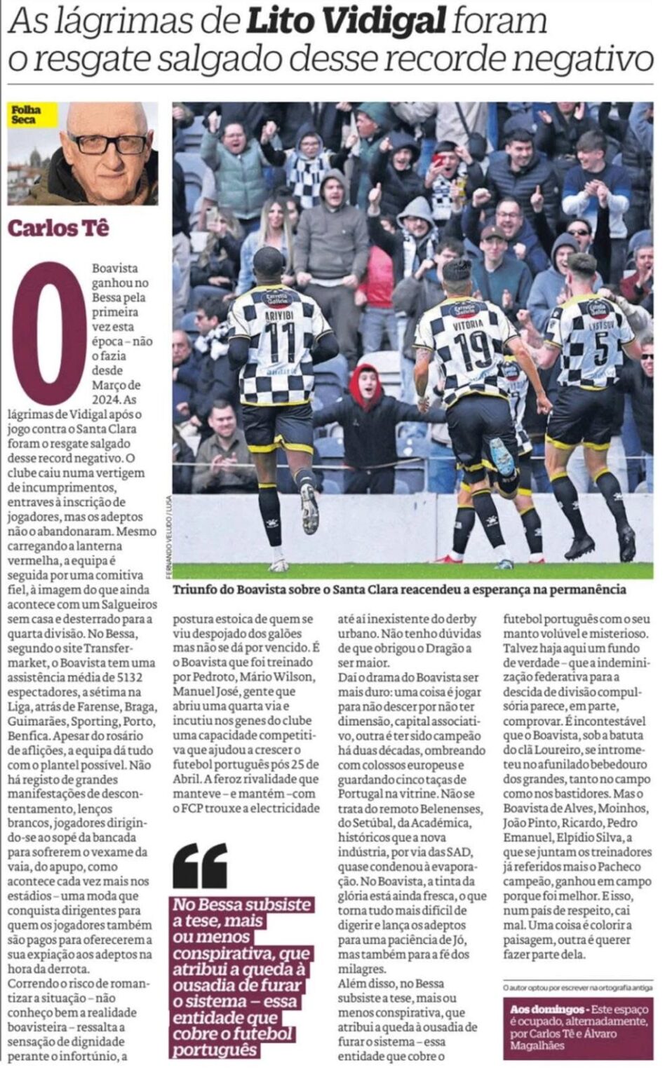 Carlos Tê na primeira pessoa