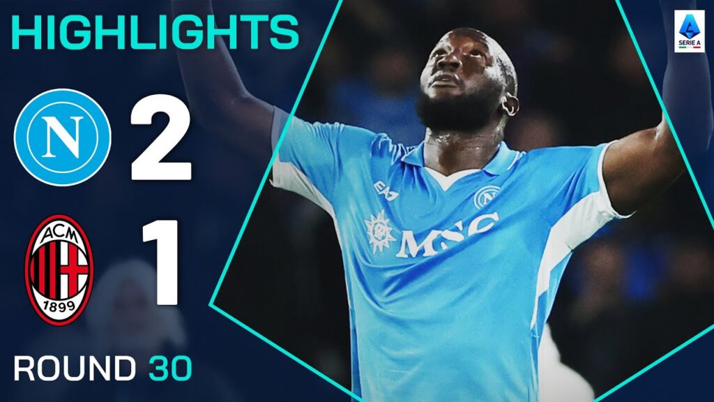 NAPOLI-MILAN 2-1 | HIGHLIGHTS | Lukaku Scores as Napoli Keep Title Hopes Alive! | Serie A 2024/25
