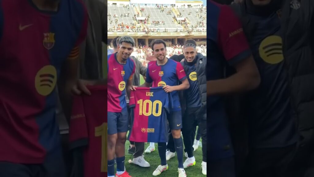 100 Jeux pour Eric García!🎉 #fifa #football #barcelonafootball #barcatopgoals #soccer #barcelona
