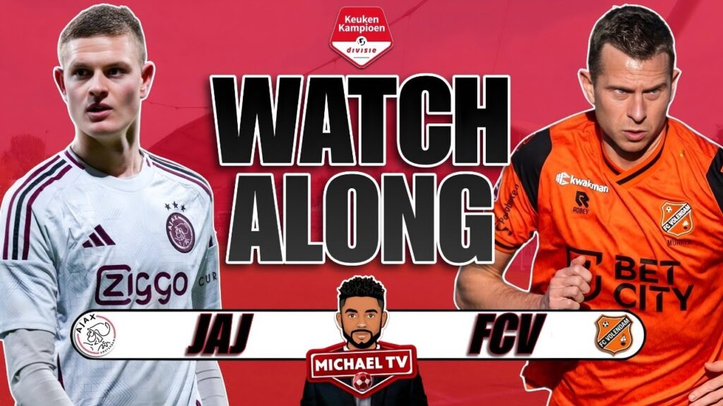 Jong Ajax 0-2 FC Volendam Live | Eerste Divisie | Watch Along Jong Ajax 0-2 FC Volendam Live | Eerste Divisie | Watch Along