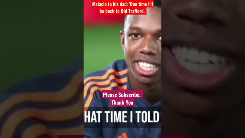 Tyrell Malacia told his dad he'll be at United! #mufc #shorts