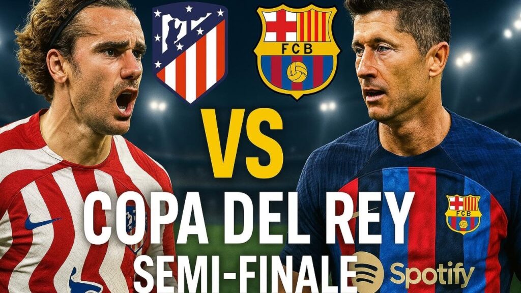 AVANT MATCH DEMI-FINALE ATLÉTICO MADRID - BARCELONE 🏆 QUI IRA EN FINALE ?! ⚽💥