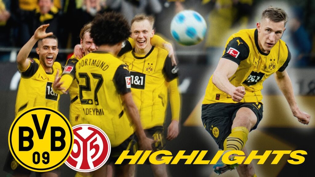 Schlotterbeck’s corners & Beier’s brace | BVB – Mainz 05 | Highlights Schlotterbeck's corners & Beier's brace | BVB - Mainz 05 | Highlights