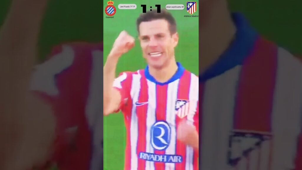 Espanyol vs Atlético Madrid | All Goals Highlight 1:1 #espanyolvs atleticomadrid #footballhighlights