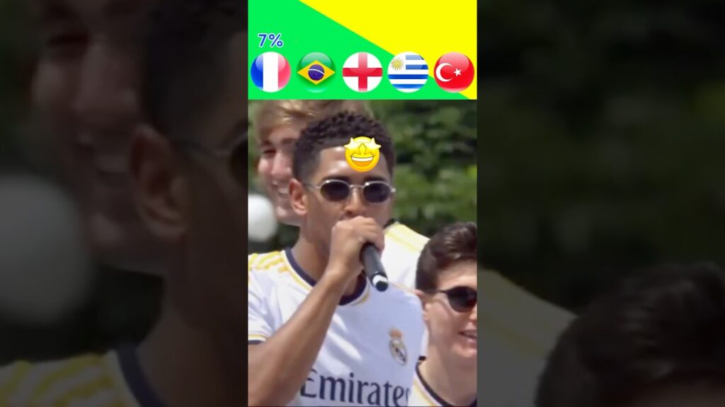VINICIUS & BELLINGHAM SING HALA MADRID SONG! 😍