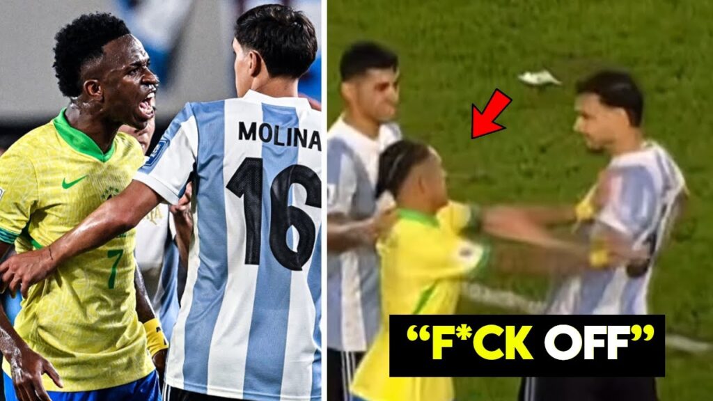 🔥Raphinha and Vinicius jr OUT OF CONTROL vs Argentina