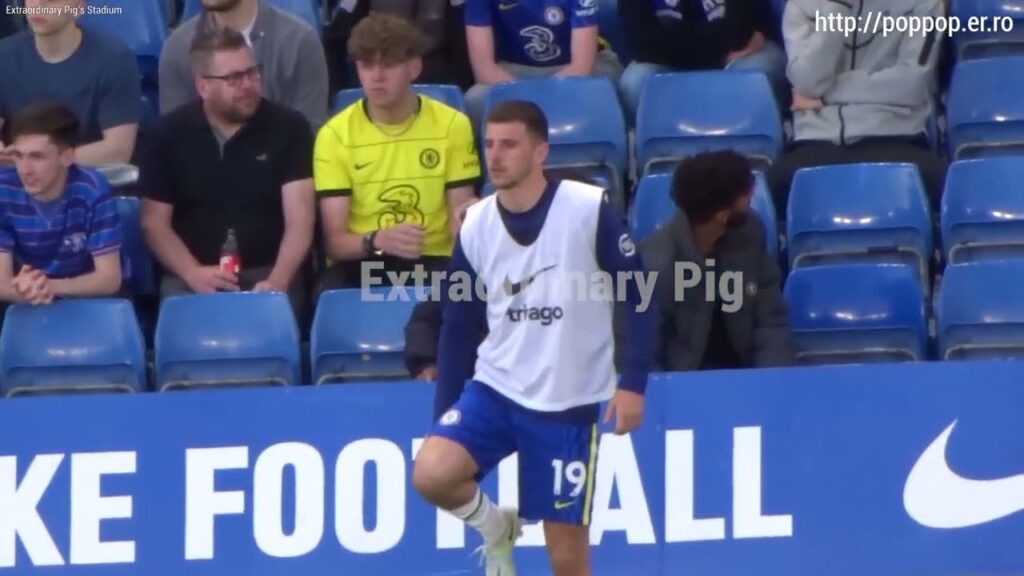 Mason Mount Touchline Warm-up 1st-half 20220519 Chelsea vs Leicester City
