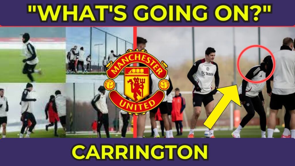 🚨😲 UNEXPECTED Scenes at Man United Training with AMORIM! What’s Going On?