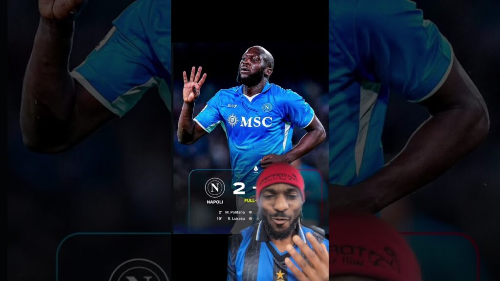 Lukaku Hits 400 Career Goals #trendingshorts #football #romelulukaku #trendingvideo #napoli