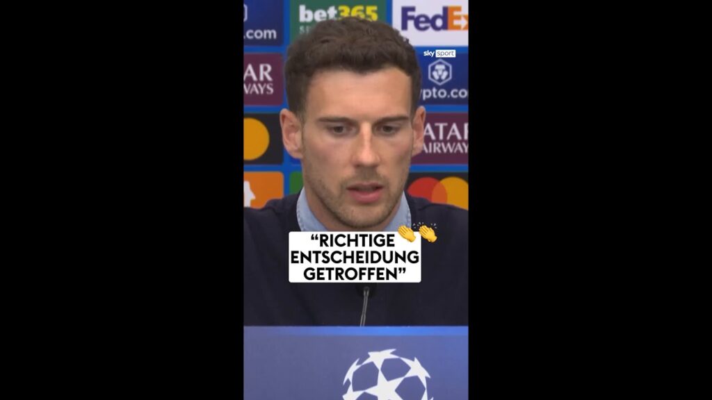 Goretzka über seine Entscheidung beim FCB zu bleiben🤝