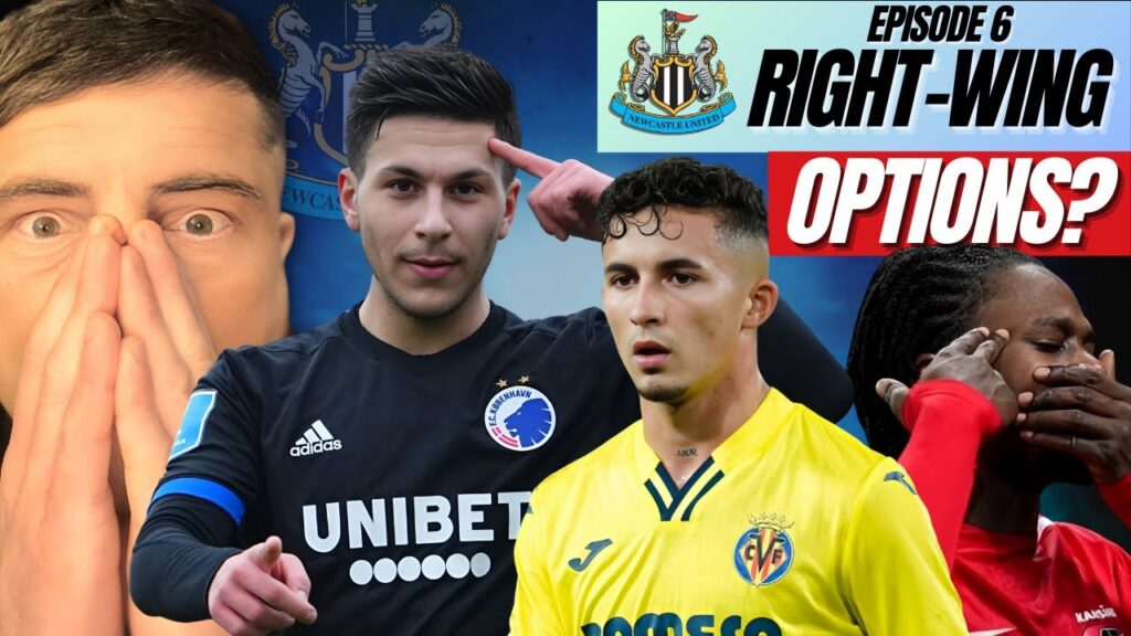 Newcastle United Right-Wing Comparison Roony Bardghji, Yéremy Pino or Jayden Addai? Episode 5.