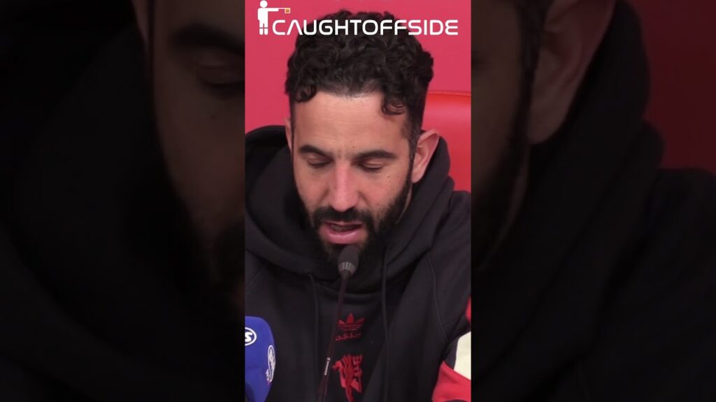 🔴 Ruben Amorin explains why he played Harry Maguire up front last night v Nottingham Forest