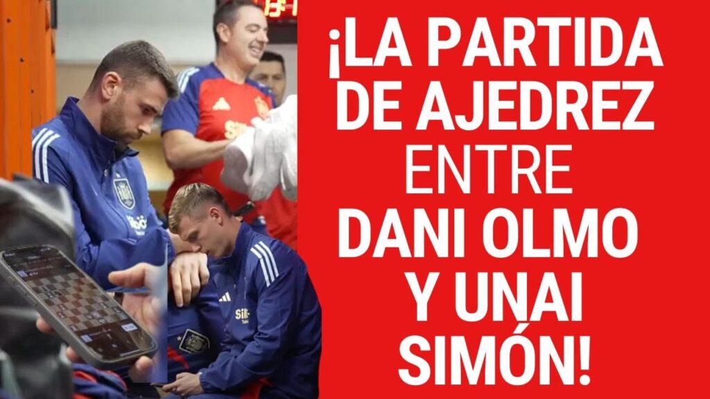 ¿Quién es más listo? Dani Olmo vs Unai Simón al ajedrez… ¡INCREÍBLE FINAL! ♟🔥