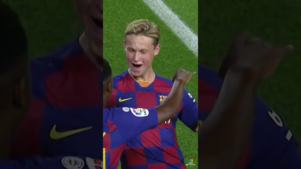 Since 2019, Frenkie has our heart ❤️ #fcbarcelona #shorts #frenkiedejong