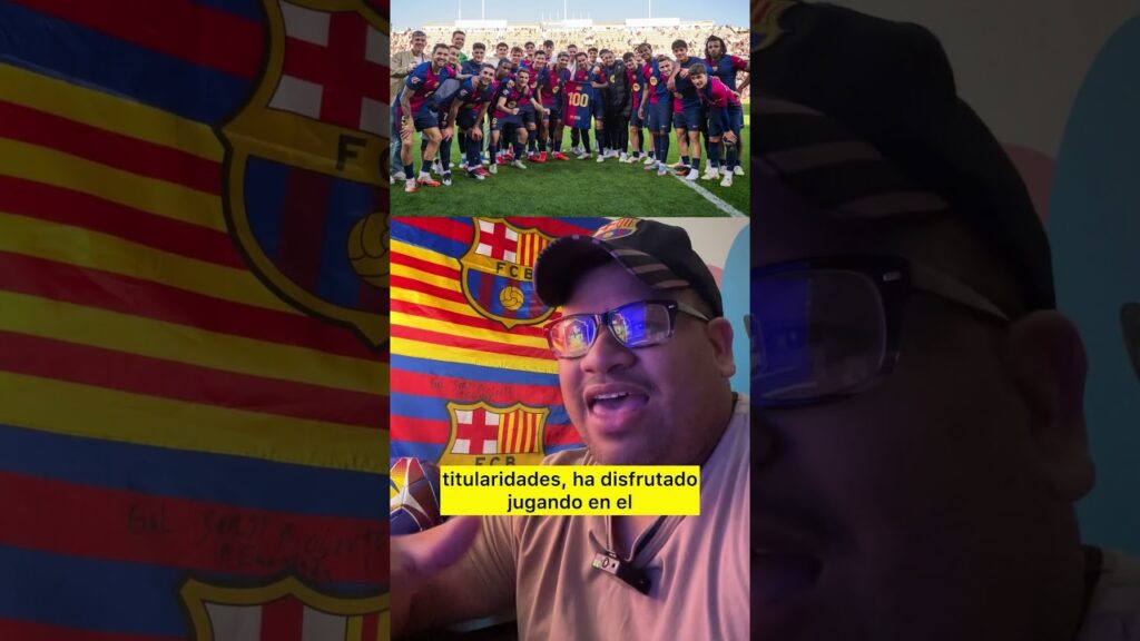 Eric Garcia ya es centenario con el Barça el defensa ha alcanzado la cifra redonda de 100 partidos