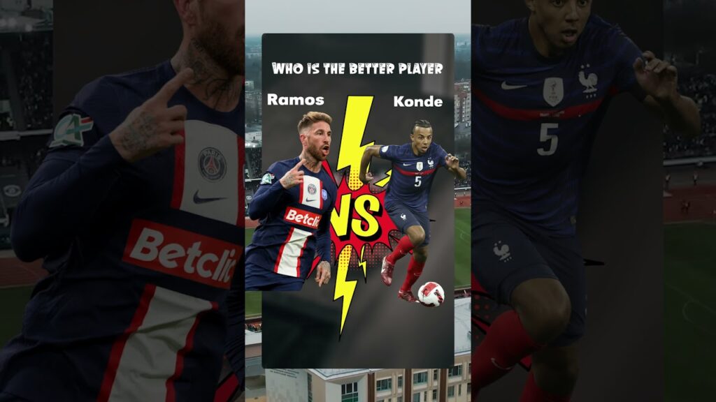 "Sergio Ramos vs. Jules Kounde – Who’s the REAL GOAT? 🤔🔥" #sergioramos #juleskounde  #football