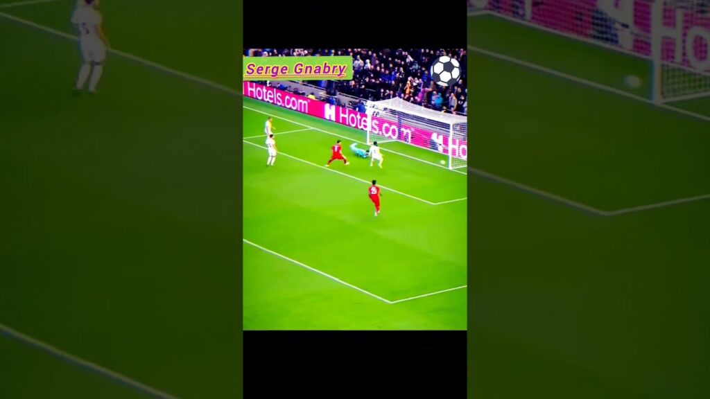 Serge Gnabry 's Adorable Finish the Goal Line ⚽🔥⛹️ #shorts #short #football
